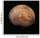 Mars Wall Decal Design 2