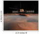 Artist's Concept Mars Express Wall Decal