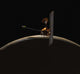 Mars Odyssey Spacecraft over Wall Decal
