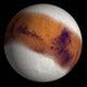 Simulated Mars Wall Decal