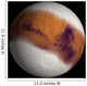 Simulated Mars Wall Decal