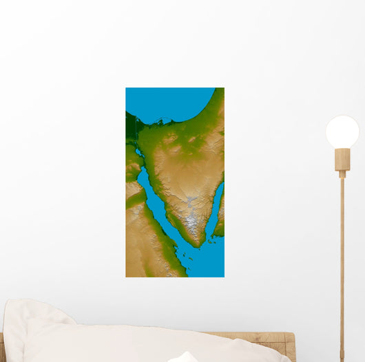 Sinai Peninsula Wall Decal