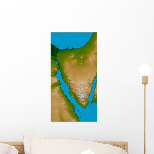 Sinai Peninsula Wall Decal