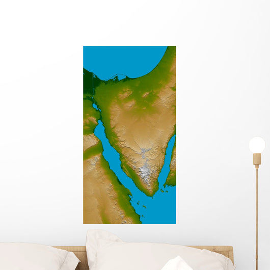 Sinai Peninsula Wall Decal