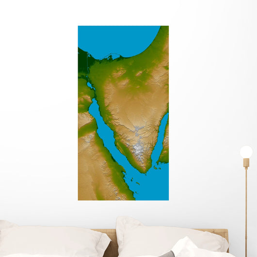 Sinai Peninsula Wall Decal