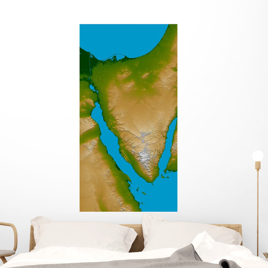 Sinai Peninsula Wall Decal