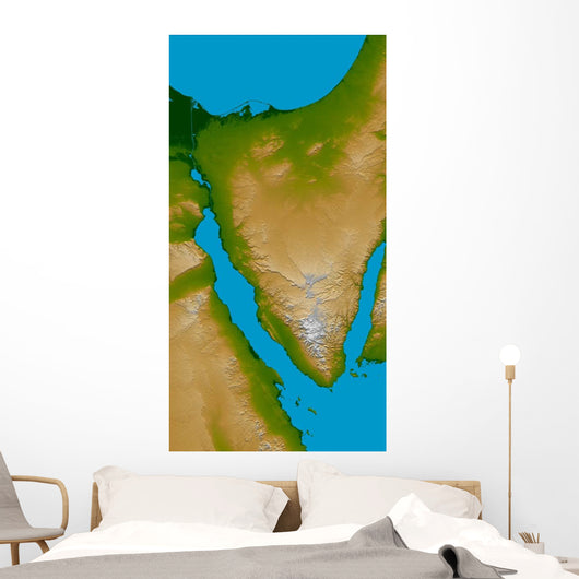Sinai Peninsula Wall Decal