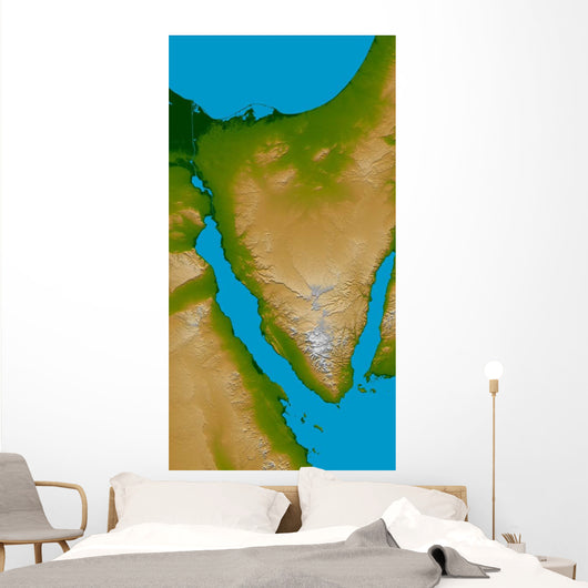 Sinai Peninsula Wall Decal
