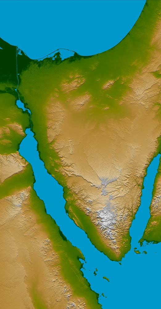 Sinai Peninsula Wall Decal