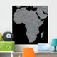 Stereoscopic North America Wall Decal Design 1