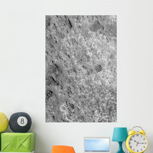 Ancient Meteor Crater Northeastern Wall Decal