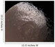Saturn's Moon Iapetus Wall Decal Design 2