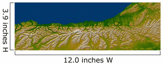 Alpine Fault along West Wall Decal