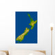 New Zealand Wall Decal