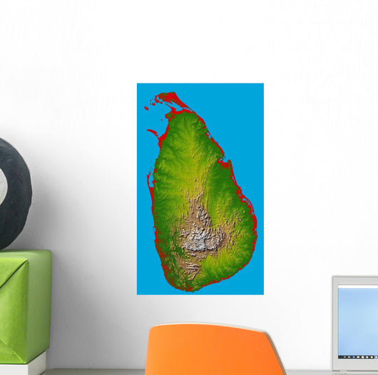 Sri Lanka Wall Decal