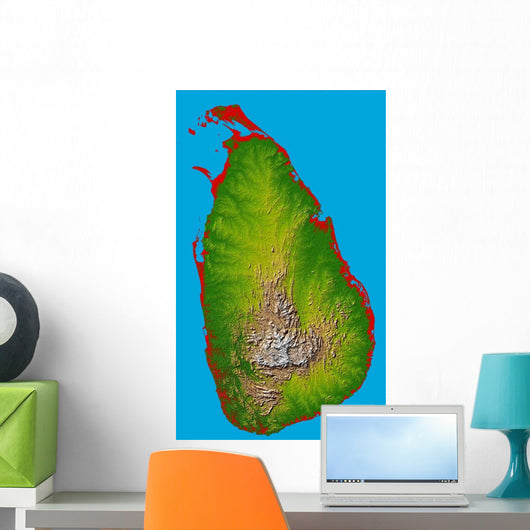Sri Lanka Wall Decal