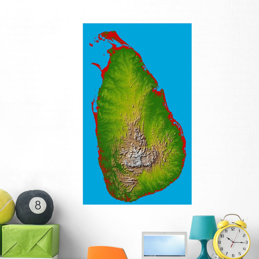Sri Lanka Wall Decal