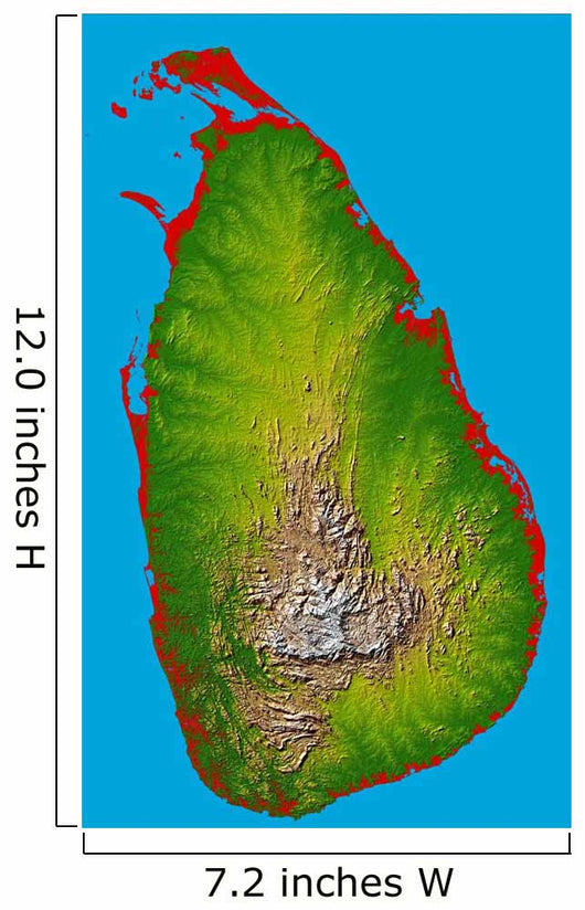 Sri Lanka Wall Decal