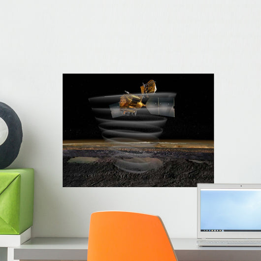 Mars Reconnaissance Orbiter's Radar Wall Decal