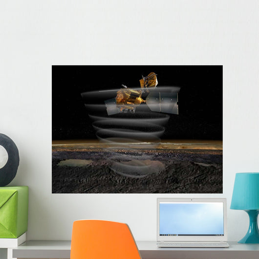 Mars Reconnaissance Orbiter's Radar Wall Decal
