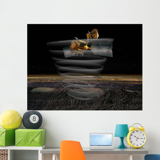 Mars Reconnaissance Orbiter's Radar Wall Decal