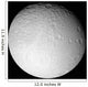 South Pole Saturn's Moon Wall Decal