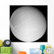 Saturn's Moon Dione Wall Decal Design 2