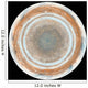 Color Map Jupiter Wall Decal Design 1