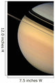 Saturn Wall Decal Design 2
