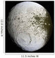 Saturn's Moon Iapetus Wall Decal Design 1