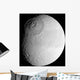Saturn's Moon Tethys Wall Decal Design 2