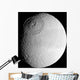 Saturn's Moon Tethys Wall Decal Design 2