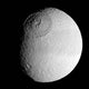 Saturn's Moon Tethys Wall Decal Design 2