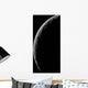 Saturn's Moon Tethys Wall Decal Design 1