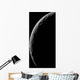 Saturn's Moon Tethys Wall Decal Design 1