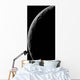 Saturn's Moon Tethys Wall Decal Design 1