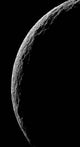 Saturn's Moon Tethys Wall Decal Design 1