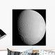 Saturn's Moon Dione Wall Decal Design 1