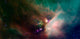 Rho Ophiuchi Nebula Wall Decal Design 3