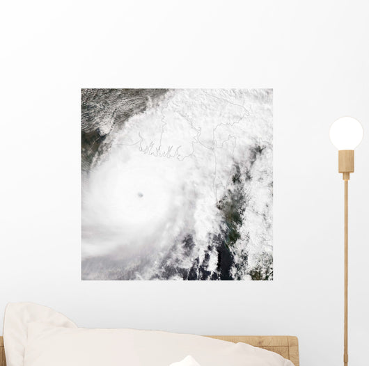 Tropical Cyclone Sidr Wall Decal