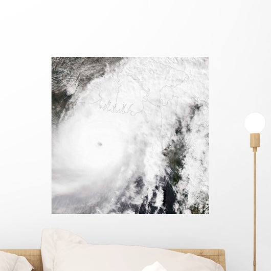 Tropical Cyclone Sidr Wall Decal