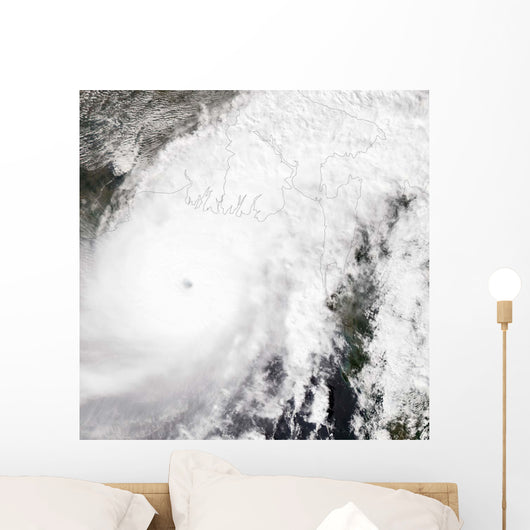 Tropical Cyclone Sidr Wall Decal