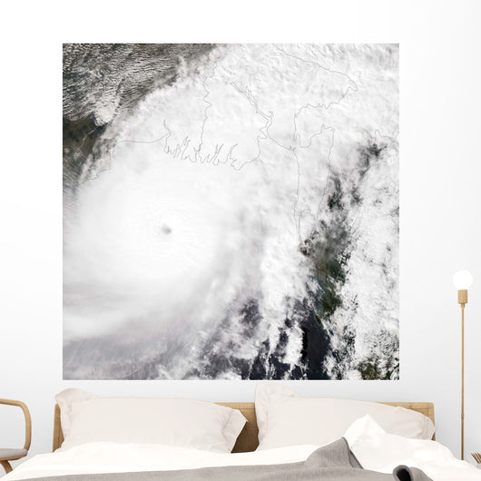 Tropical Cyclone Sidr Wall Decal