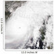 Tropical Cyclone Sidr Wall Decal