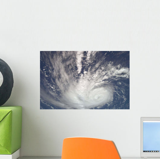 Hurricane Bertha Wall Decal Design 2