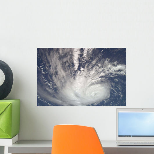 Hurricane Bertha Wall Decal Design 2