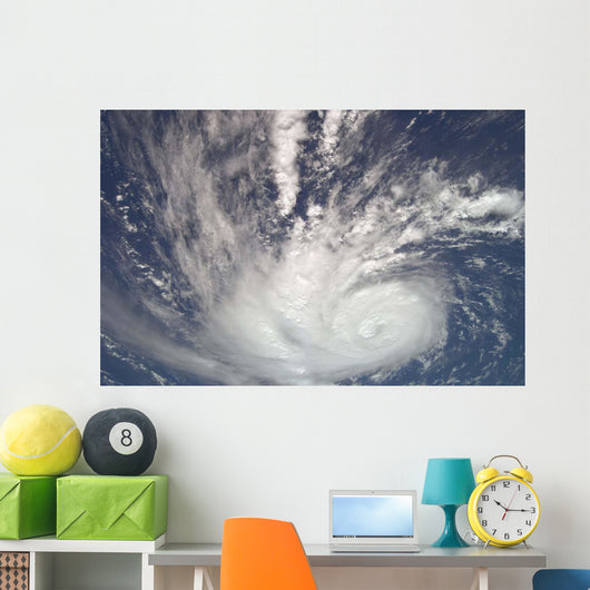 Hurricane Bertha Wall Decal Design 2