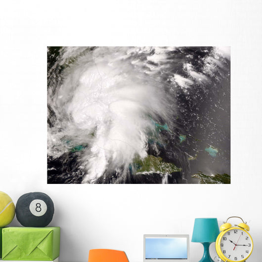 Tropical Storm Fay Wall Decal Design 4