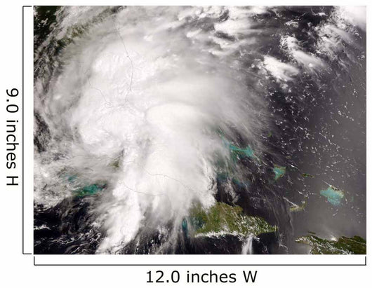 Tropical Storm Fay Wall Decal Design 4