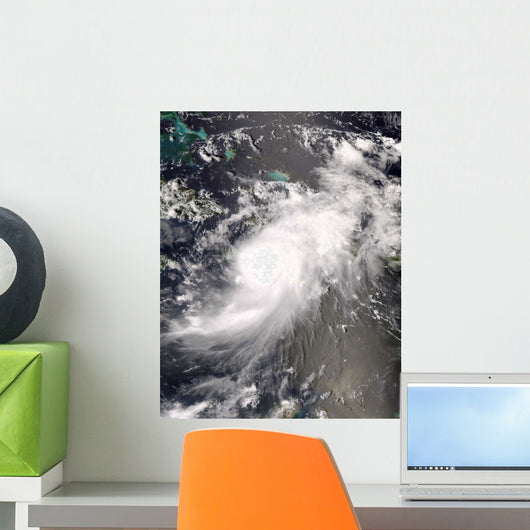 Hurricane Gustav over Hispaniola Wall Decal